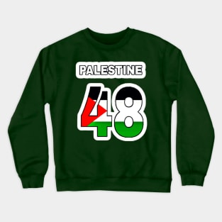 Palestine 48 - Sticker - Double-sided Crewneck Sweatshirt